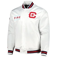 Mitchell  Ness Chicago Fire City Full-Snap Satin Jacket