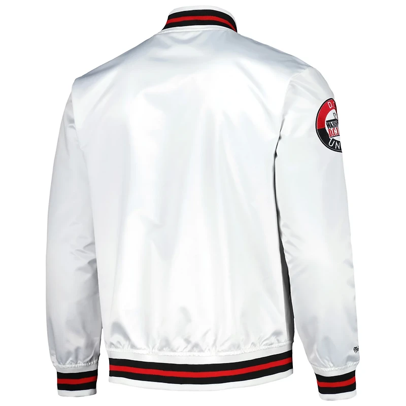 Mitchell  Ness DC United City Full-Snap Satin Jacket
