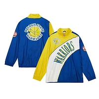 Mitchell  Ness Golden State Warriors Hardwood Classics Arched Retro Lined Full-Zip Windbreaker Jacket