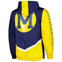 Mitchell  Ness Michigan Wolverines Undeniable Full-Zip Windbreaker Jacket