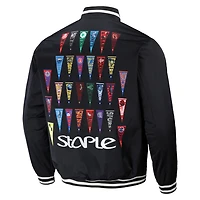 NBA x Staple All Teams Pennant Woven Full-Snap Jacket