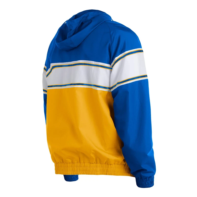 New Era Milwaukee Brewers Ripstop Raglan Quarter-Zip Hoodie