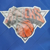 New York Knicks Mitchell  Ness Hardwood Classics 75th Anniversary Authentic Warmup Full-Snap Jacket