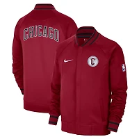 Nike /White Chicago Bulls 2022/23 City Edition Showtime Thermaflex Full-Zip Jacket