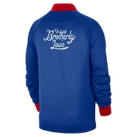 Nike /White Philadelphia 76ers 2022/23 City Edition Showtime Thermaflex Full-Zip Jacket