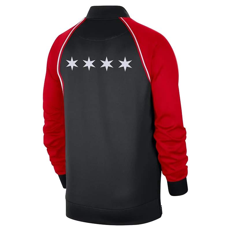 Nike Chicago Bulls 2023/24 City Edition Authentic Showtime Performance Raglan Full-Zip Jacket