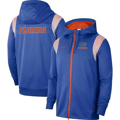 Nike Florida Gators 2022 Sideline Lockup Performance Full-Zip Hoodie Jacket