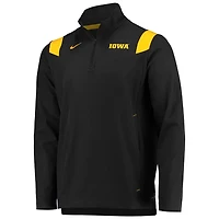 Nike Iowa Hawkeyes 2021 Team Coach Quarter-Zip Jacket