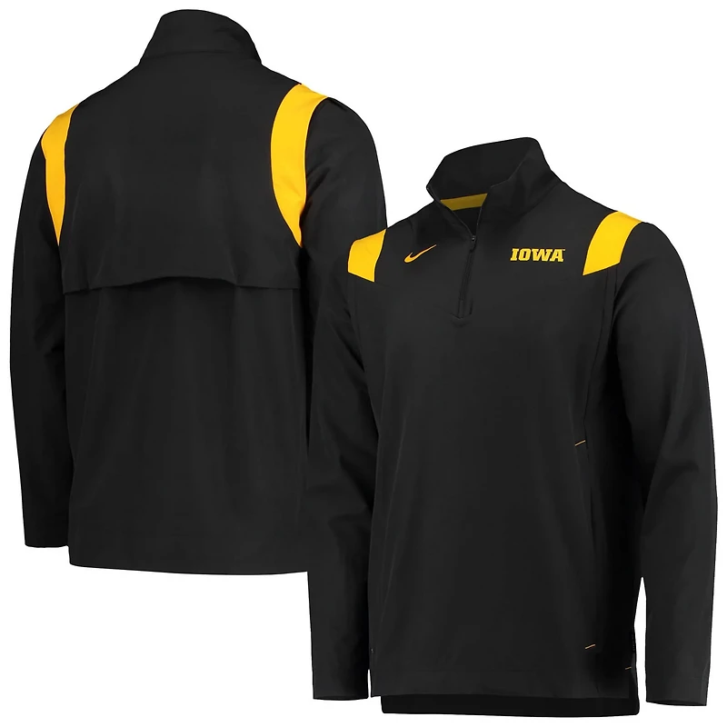 Nike Iowa Hawkeyes 2021 Team Coach Quarter-Zip Jacket