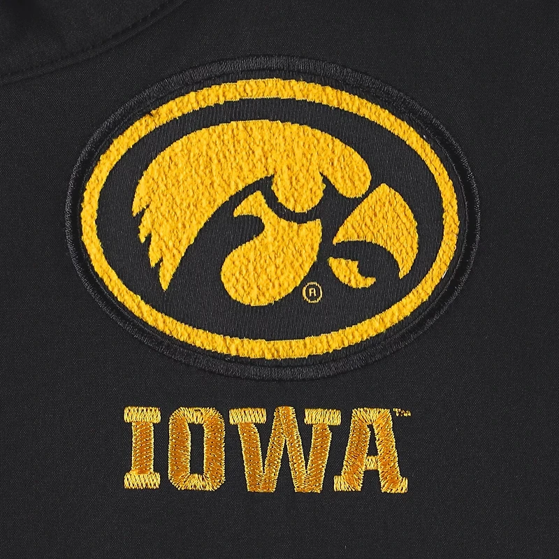 Nike Iowa Hawkeyes Coach Short Sleeve Quarter-Zip Jacket