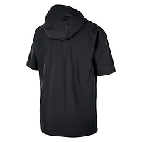 Nike Iowa Hawkeyes Coaches Half-Zip Short Sleeve Jacket