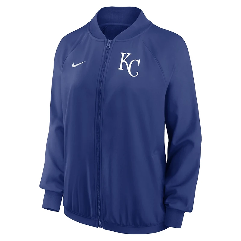 Nike Kansas City s Authentic Collection Team Raglan Performance Full-Zip Jacket