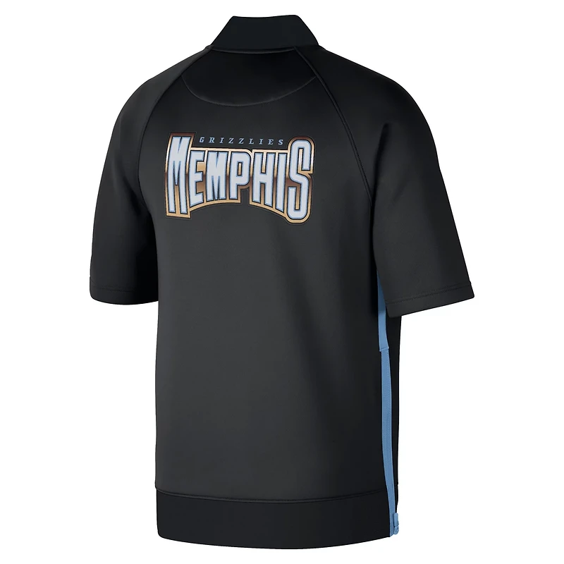 Nike Memphis Grizzlies 2022/23 City Edition Showtime Raglan Short Sleeve Full-Snap Jacket