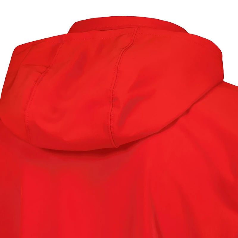 Nike Ohio State Buckeyes 2023 Coach Half-Zip Hooded Jacket