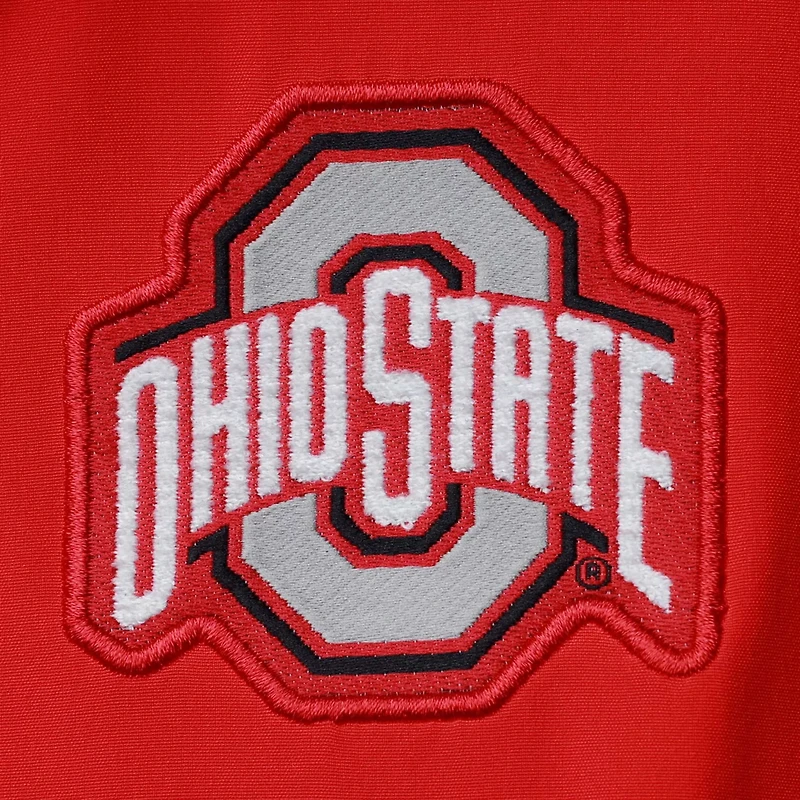 Nike Ohio State Buckeyes Coach Short Sleeve Quarter-Zip Jacket