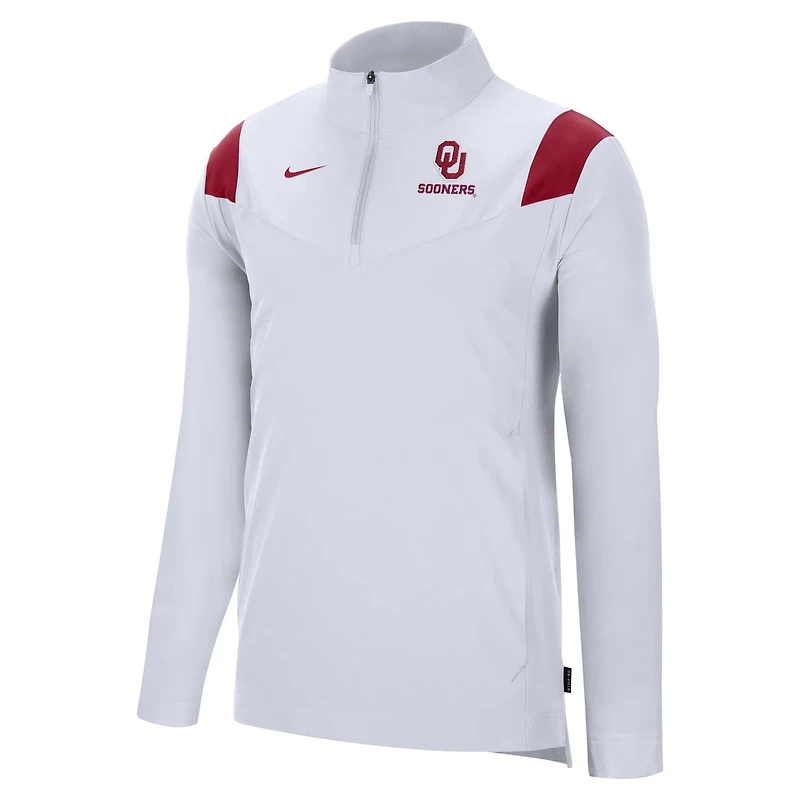 Nike Oklahoma Sooners Coach Quarter-Zip Top