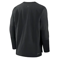 Nike Pittsburgh Pirates Authentic Collection City Connect Player Tri-Blend Performance Pullover Jacket