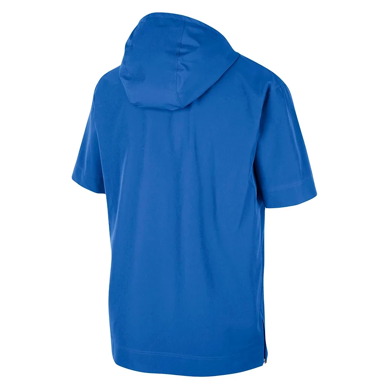 Nike UCLA Bruins Coaches Half-Zip Short Sleeve Jacket