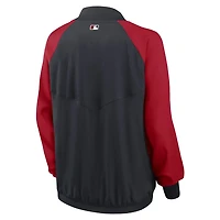 Nike Washington Nationals Authentic Collection Team Raglan Performance Full-Zip Jacket