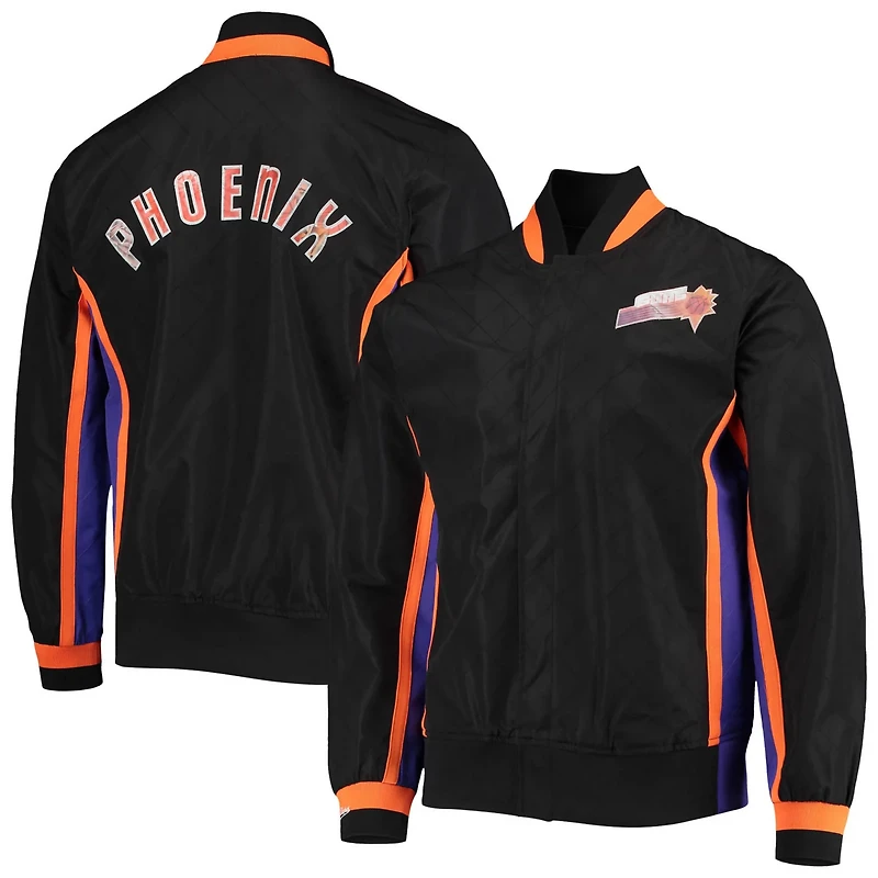 Phoenix Suns Mitchell  Ness Hardwood Classics 75th Anniversary Authentic Warmup Full-Snap Jacket