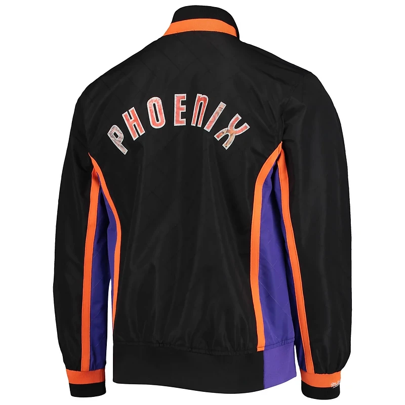 Phoenix Suns Mitchell  Ness Hardwood Classics 75th Anniversary Authentic Warmup Full-Snap Jacket