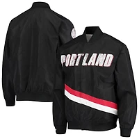 Portland Trail Blazers Mitchell  Ness Hardwood Classics 75th Anniversary Authentic Warmup Full-Snap Jacket