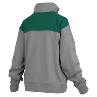 Pressbox Michigan State Spartans Avon Fleece Quarter-Zip Jacket