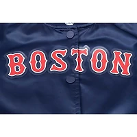 Pro Standard Boston Red Sox Satin Full-Snap Varsity Jacket