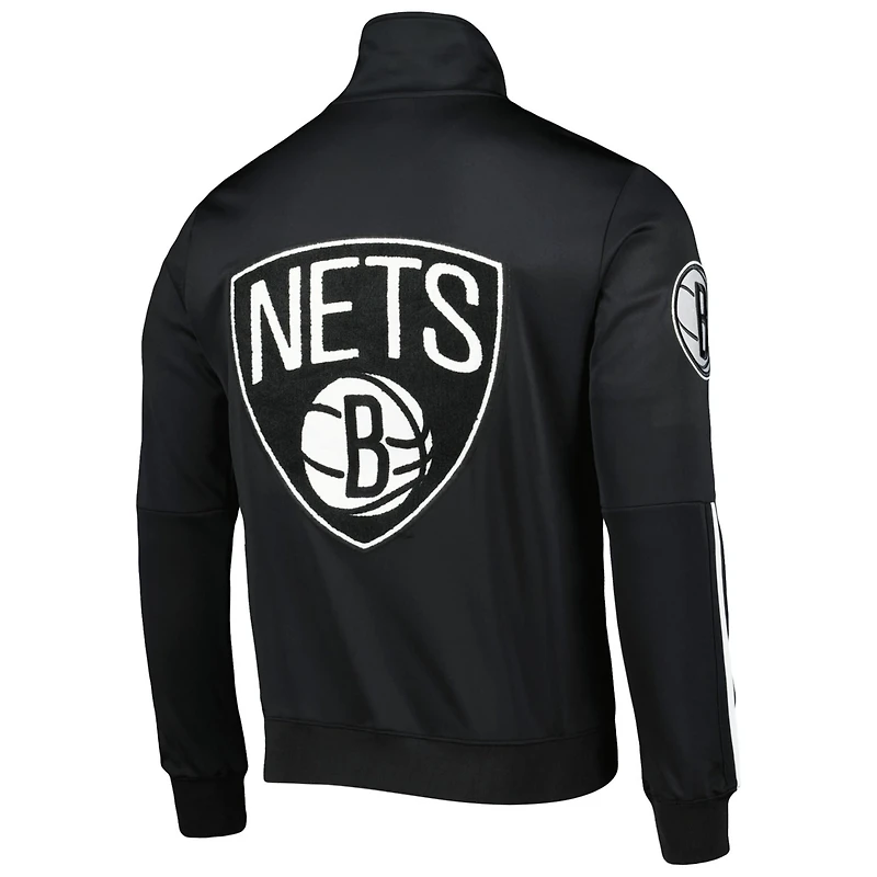 Pro Standard Brooklyn Nets Hometown Mock Neck Full-Zip Track Jacket