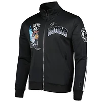 Pro Standard Brooklyn Nets Hometown Mock Neck Full-Zip Track Jacket