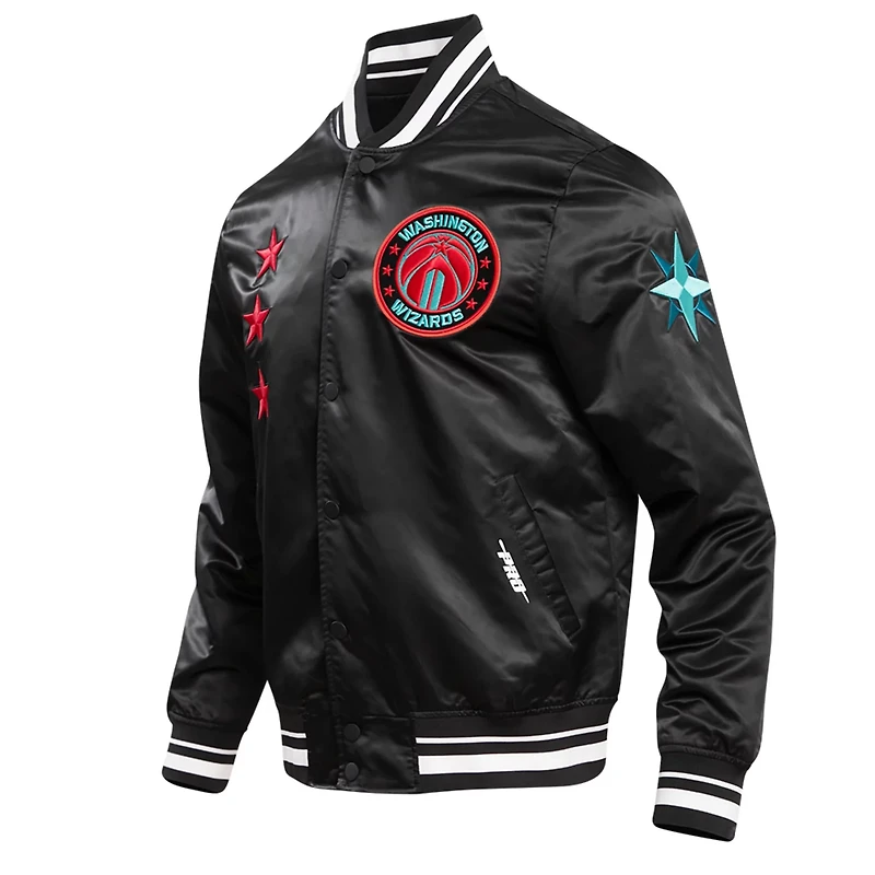 Pro Standard Washington Wizards 2023/24 City Edition Satin Full-Snap Jacket