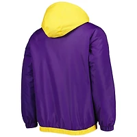 Starter Los Angeles Lakers The Triple Double Full-Zip Hoodie Jacket