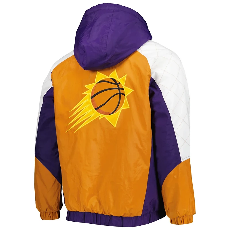 Starter Phoenix Suns Body Check Raglan Hoodie Half-Zip Jacket