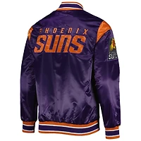 Starter Phoenix Suns Force Play Satin Full-Snap Varsity Jacket
