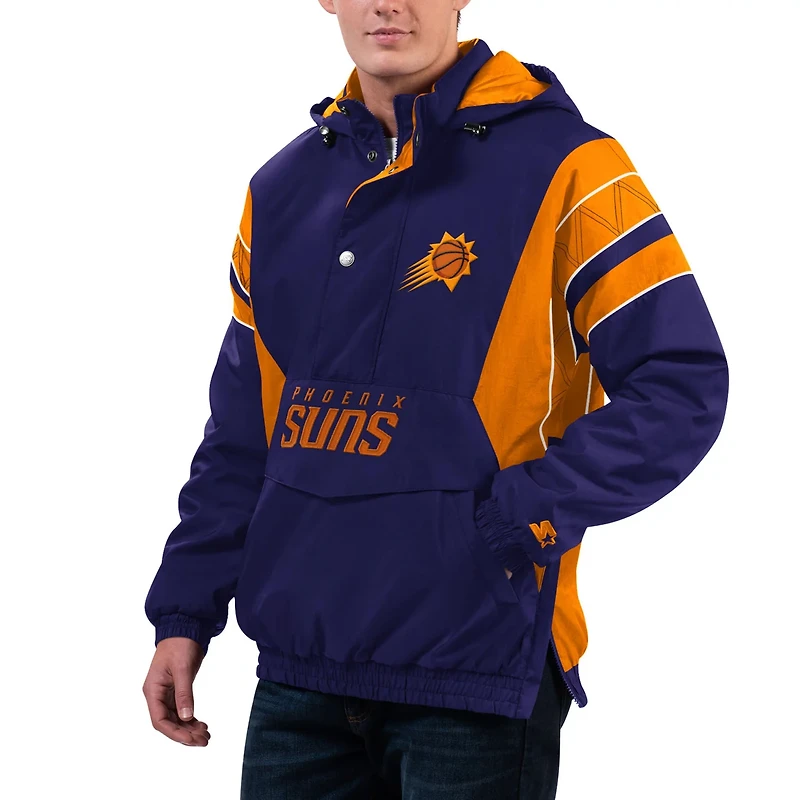 Starter Phoenix Suns Home Team Hoodie Half-Zip Jacket