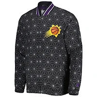 Starter Phoenix Suns In-Field Play Fashion Satin Full-Zip Varsity Jacket