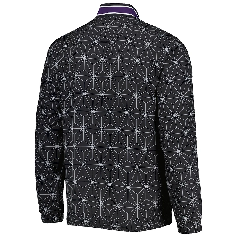 Starter Phoenix Suns In-Field Play Fashion Satin Full-Zip Varsity Jacket