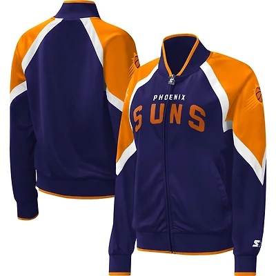 Starter Phoenix Suns Slam Dunk Raglan Full-Zip Track Jacket