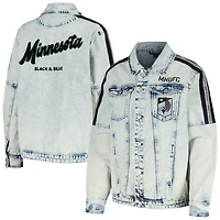 The Wild Collective Minnesota United FC Denim Button-Up Jacket