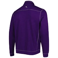 Tommy Bahama Clemson Tigers Sport Tobago Bay Tri-Blend Mock Neck Half-Zip Jacket