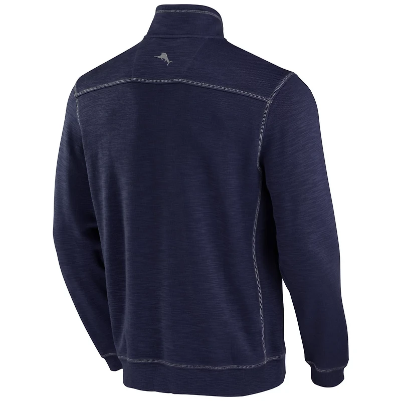 Tommy Bahama Jackson State Tigers Sport Tobago Bay Tri-Blend Half-Zip Jacket