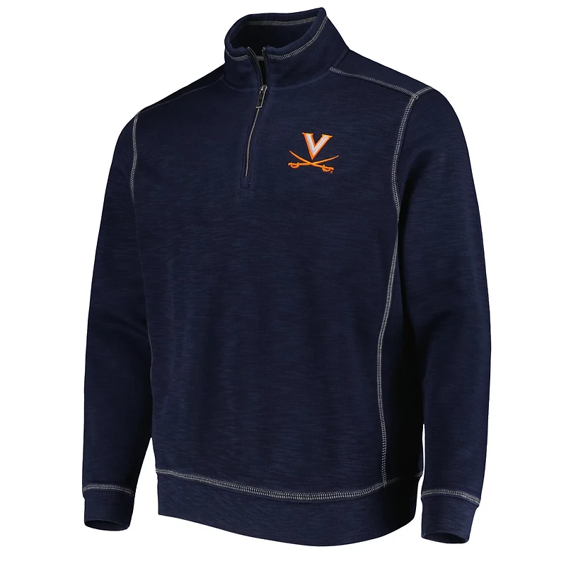 Tommy Bahama Virginia Cavaliers Sport Tobago Bay Tri-Blend Mock Neck Half-Zip Jacket