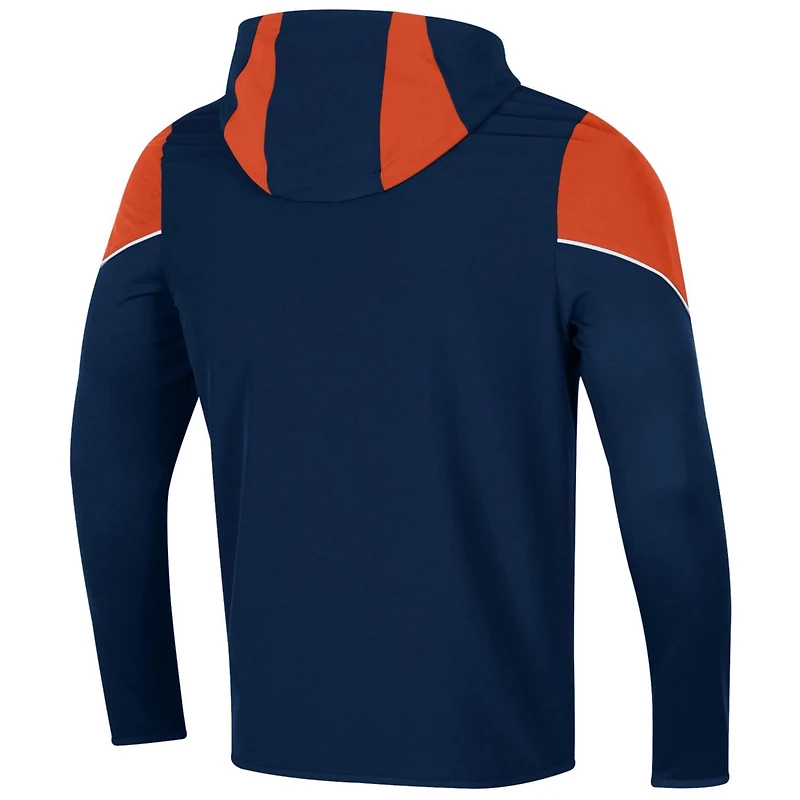 Under Armour Auburn Tigers 2021 Sideline Warm-Up Full-Zip Hoodie