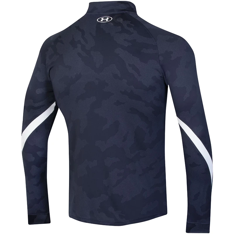 Under Armour Auburn Tigers Game Day Camo Raglan Quarter-Zip Top