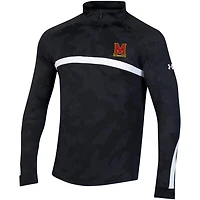 Under Armour Maryland Terrapins Game Day Camo Raglan Quarter-Zip Top