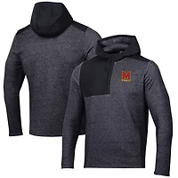 Under Armour Maryland Terrapins Survivor Fleece Hoodie Quarter-Zip Jacket