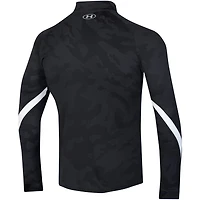 Under Armour Northwestern Wildcats Game Day Camo Raglan Quarter-Zip Top