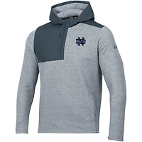 Under Armour Notre Dame Fighting Irish Survivor Fleece Hoodie Quarter-Zip Jacket