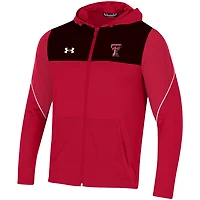 Under Armour Texas Tech Raiders 2021 Sideline Warm-Up Full-Zip Hoodie