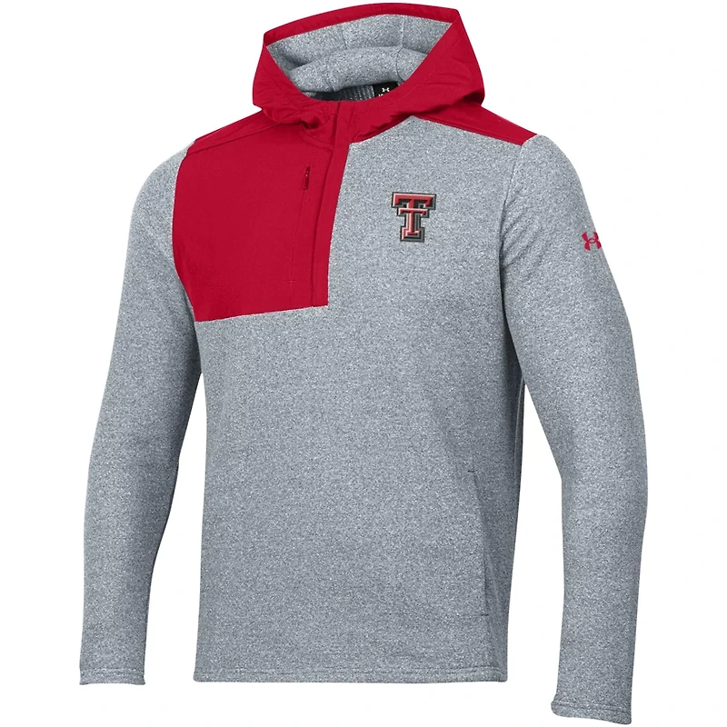 Under Armour Texas Tech Raiders Survivor Fleece Hoodie Quarter-Zip Jacket